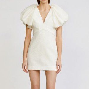 NWT Acler Raven Dress Ivory 4